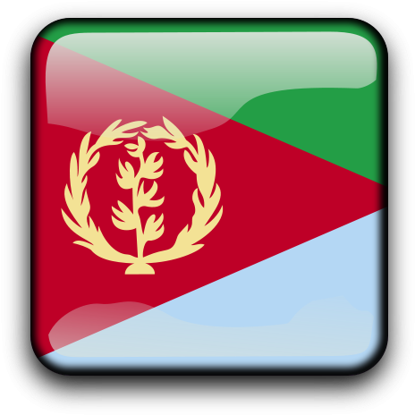 Flag Of Eritrea Clipart Png For Web - Eritrea Flag In A Circle (600x600), Png Download
