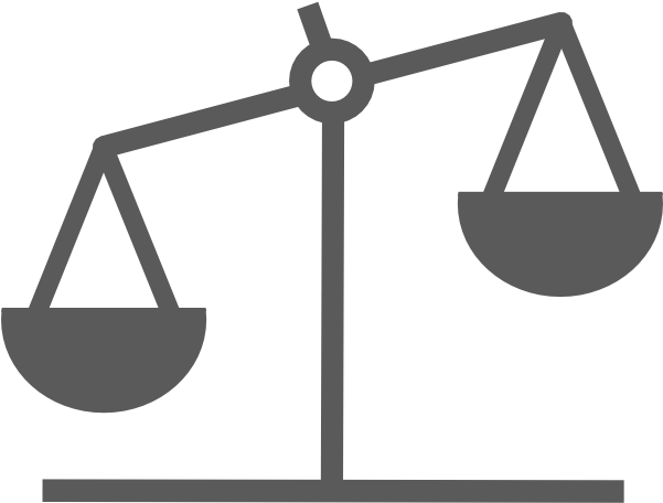 Uneven Balance Scale - Scale Clipart (600x465), Png Download