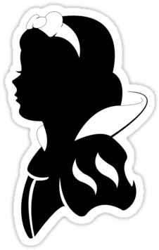 Image By Ana Paula Macedo - Silhouette Snow White Png (375x360), Png Download