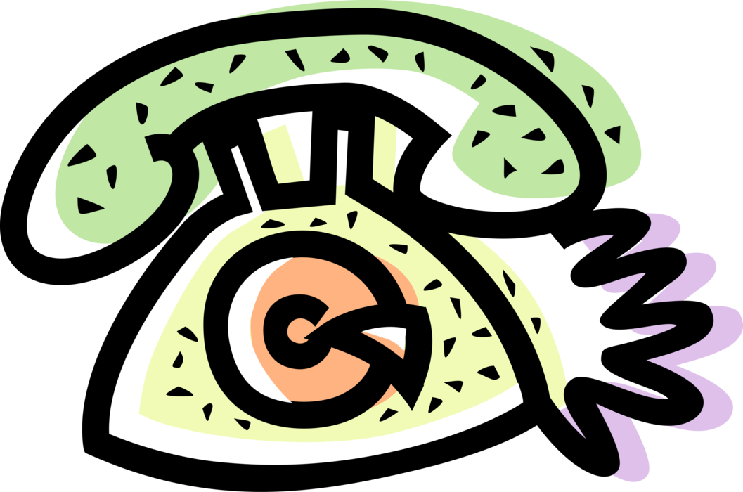 Vector Illustration Of Home Phone Telecommunications (1057x700), Png Download