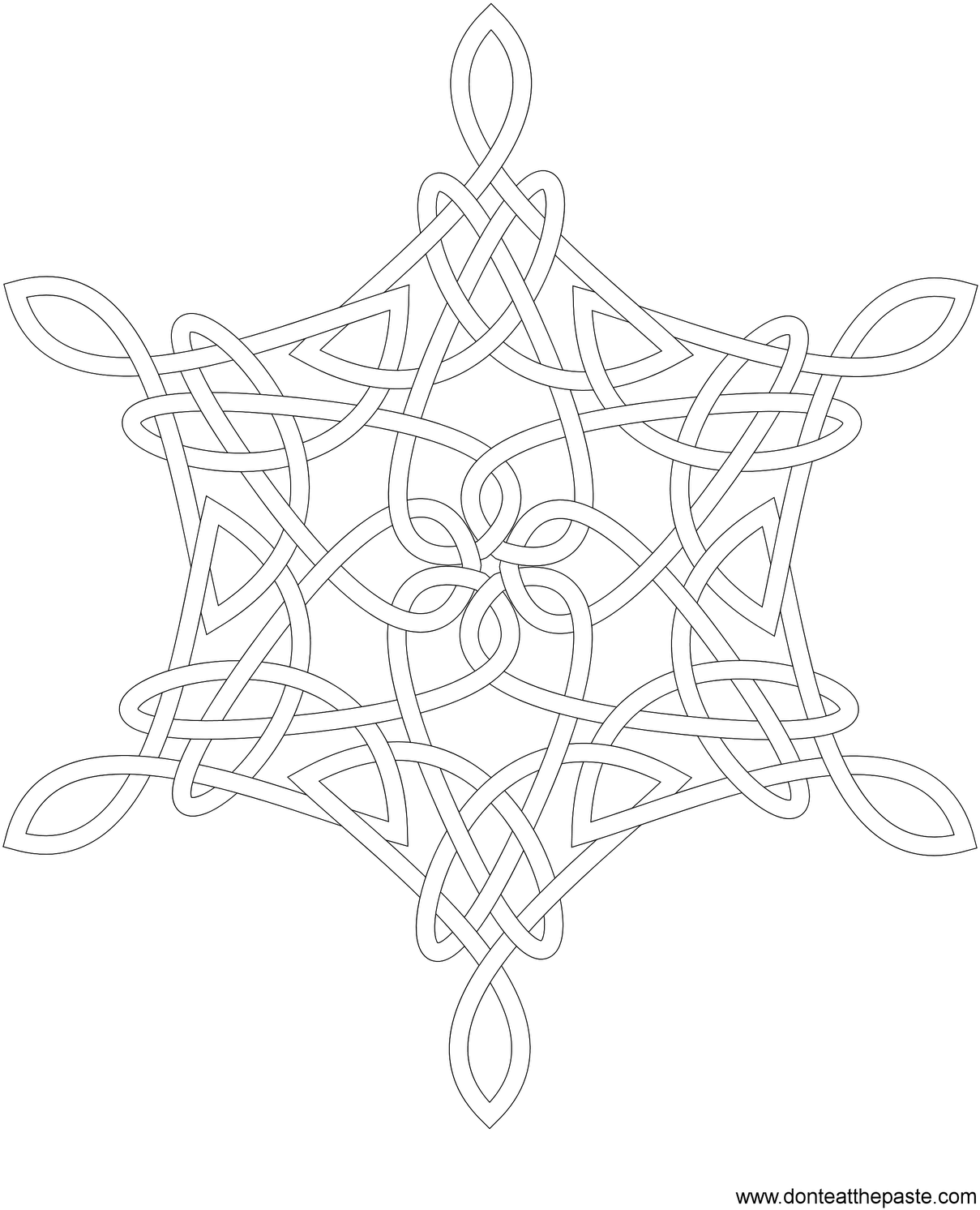 Snowflake Cp1 - Sketch (1280x1600), Png Download