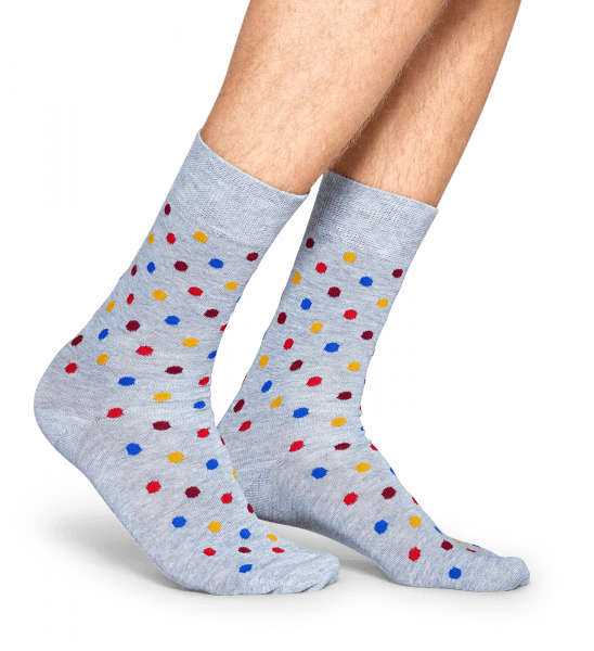 Update Your Sock Drawer With Our Refreshed Dot Sock - Sock (548x600), Png Download