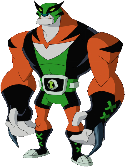 Rath Luchador - Cartoon Character Ben 10 (425x565), Png Download