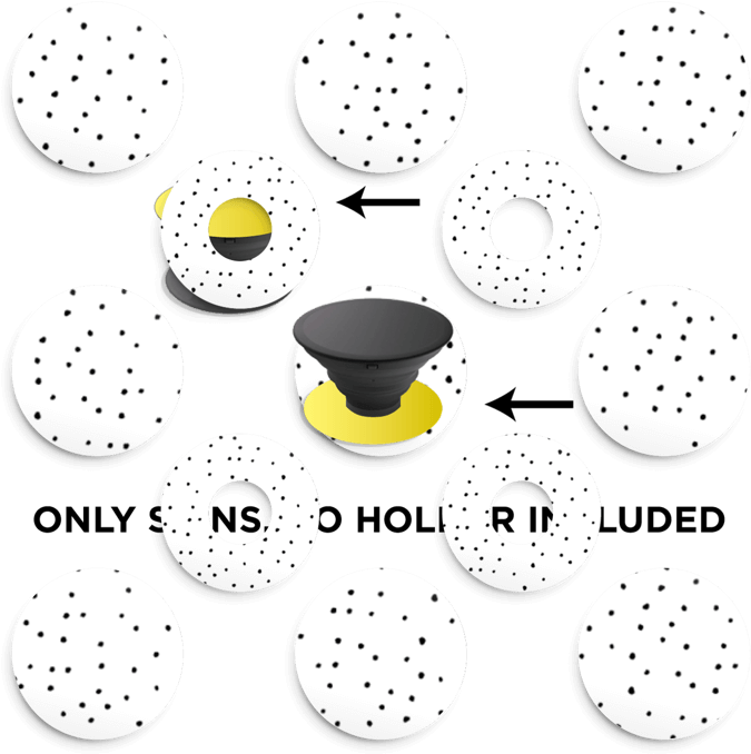 Small Dots On White - Circle (800x800), Png Download