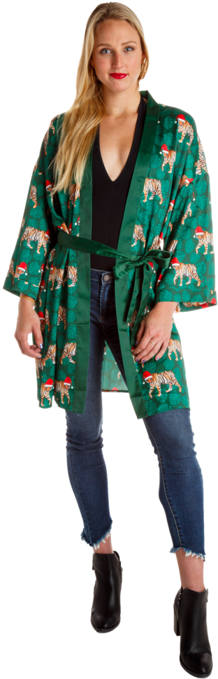 The Sake Santa - Christmas Day (683x1024), Png Download