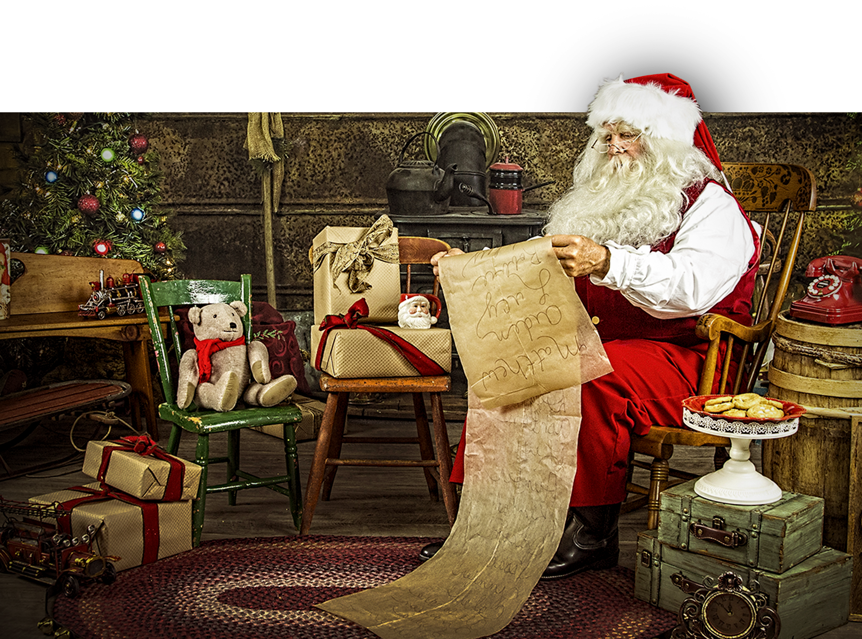 About Our Santa - Santa Claus (3000x2225), Png Download