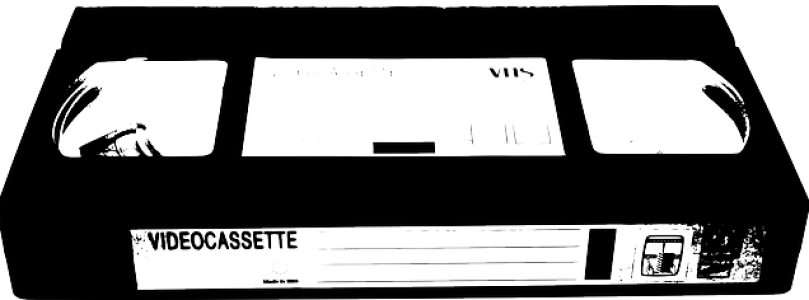 The End Of The Blockbuster Era - Vhs Tape Clip Art (809x300), Png Download