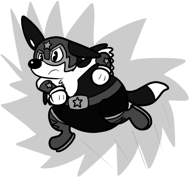 Toon Luchador - Carnival (650x650), Png Download