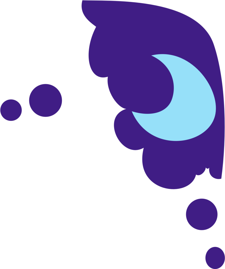 Nightmare Moon - My Little Pony Cutie Mark Princesa Luna (819x915), Png Download