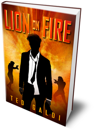 "sometimes You Have To Burn Your World Down Before - Lion On Fire: A Casino-heist Thriller (378x462), Png Download