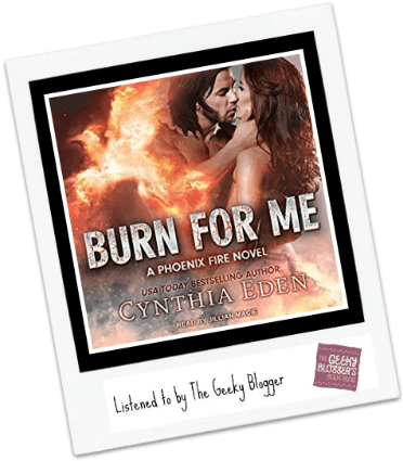 Burn For Me By Cynthia Eden (380x432), Png Download