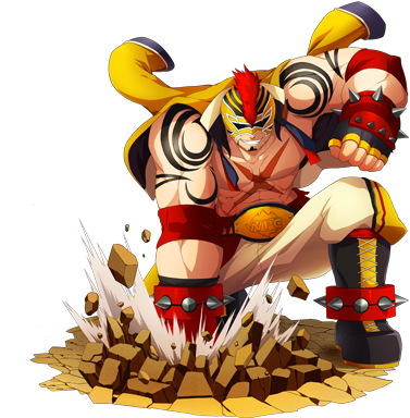 05-fantasy Hero - Luchador Fantasy Art (458x400), Png Download