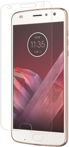 Tempered Glass For Moto Z2 Play - Motorola Moto Z2 Play Fine Gold Mobile Phone (700x700), Png Download