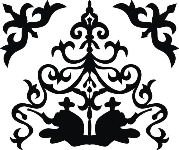 Казахский Орнамент, Орнаменты, Мотивы, Узоры, Картинки, - Орнаменты И Узоры (699x585), Png Download