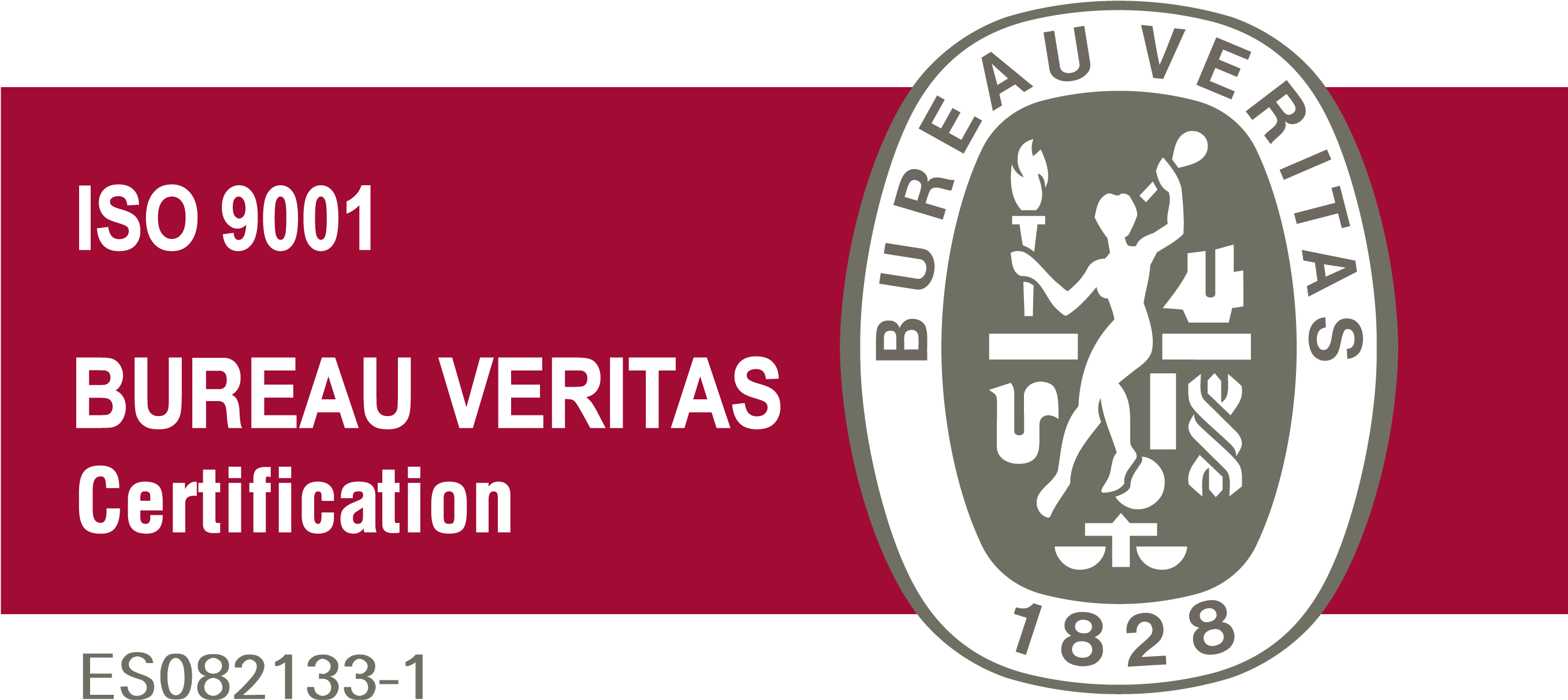 Iso 9001 Transparente - Bureau Veritas Certification Iso 9001 (2954x1432), Png Download
