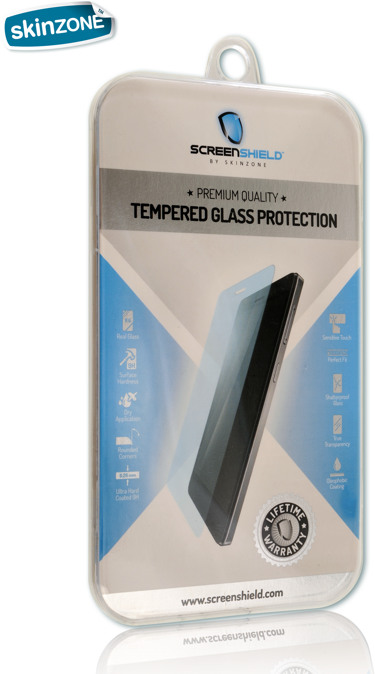 Tempered Glass Protection Final - Screenshield Tempered Glass Samsung Galaxy Mini S5 (1612x2316), Png Download