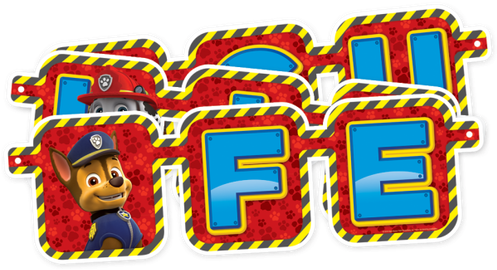 Guirnalda Plegable Feliz Cumpleaños - Paw Patrol Nickelodeon Jumbo Fun Box (498x498), Png Download