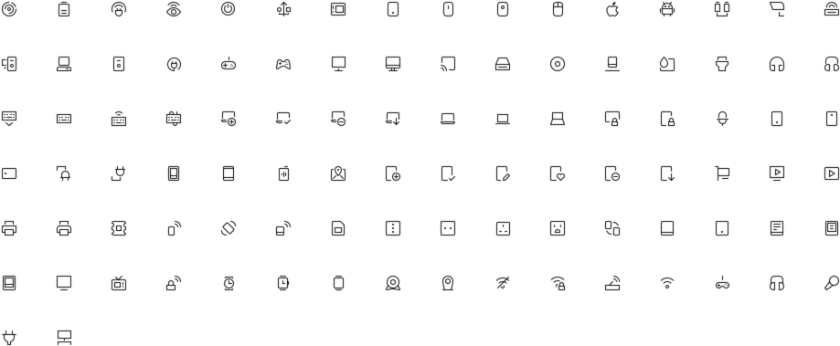 Technology Icons 16px - Technology (960x420), Png Download