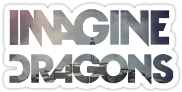 Night Visions By Jean Marie Fuentes - Imagine Dragons Band Logo (375x360), Png Download