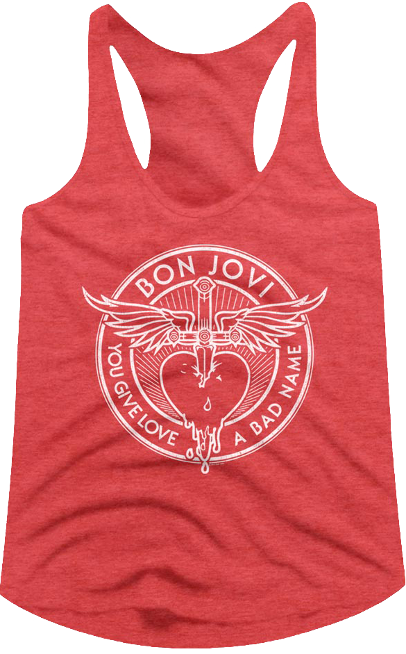 Bon Jovi Mug Bad Name (585x941), Png Download