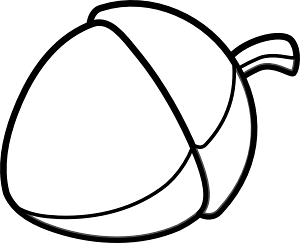 Large Fall Leaves Coloring Pages (600x486), Png Download