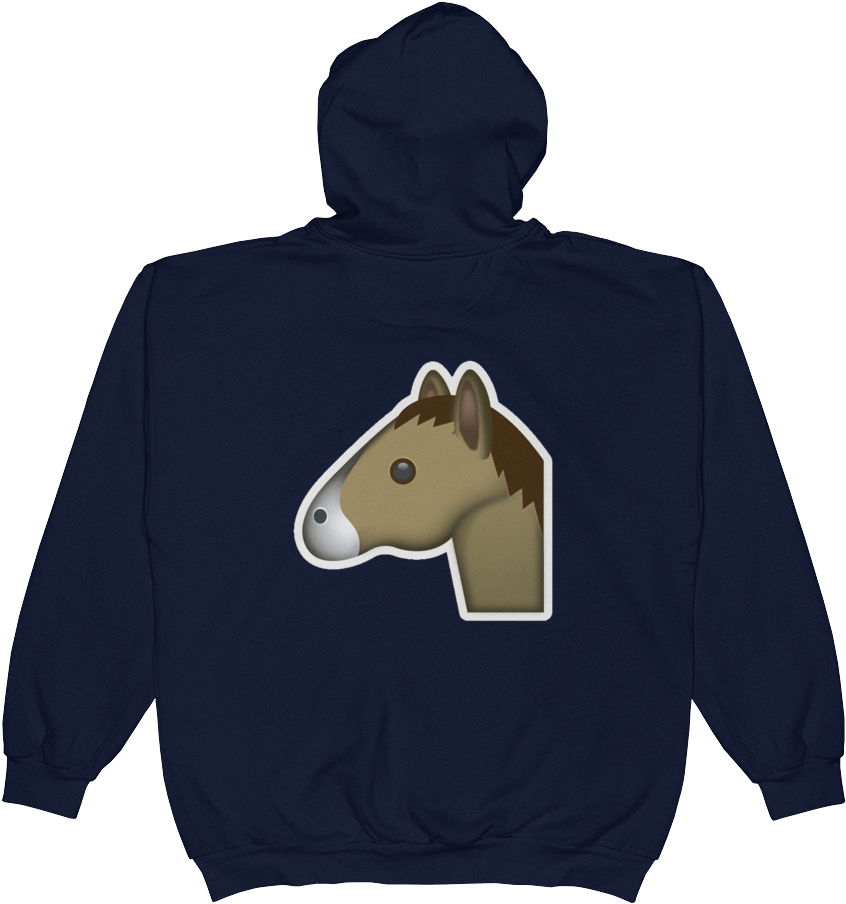Emoji Zip Hoodie - Queen Of The Red Spades (1000x1000), Png Download