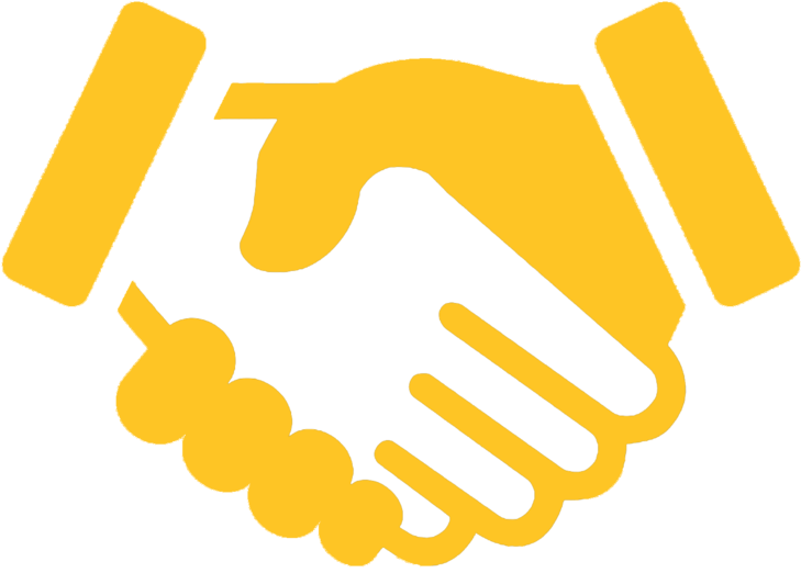 Shaking Hands Icon (1000x1000), Png Download