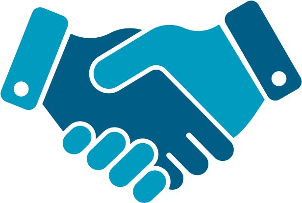 Hand Shake Trust - Icon Honest (834x460), Png Download