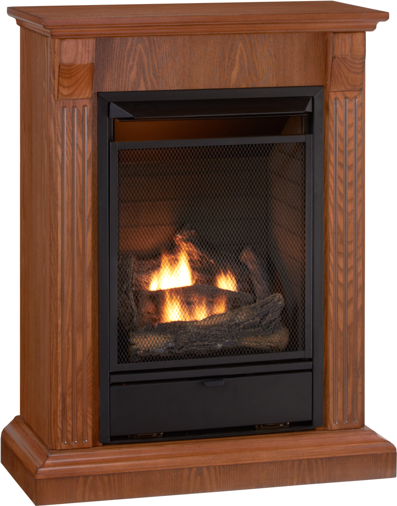 Procom Tri Fuel Vent Free Fireplace - Procom Heating Procom Tri Fuel Ventless Fireplace - (1000x1000), Png Download