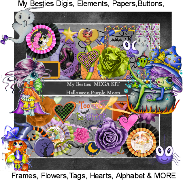 00 $24 Out Of Stock Not Available - My-besties Spookylicious Coloring Book (636x640), Png Download