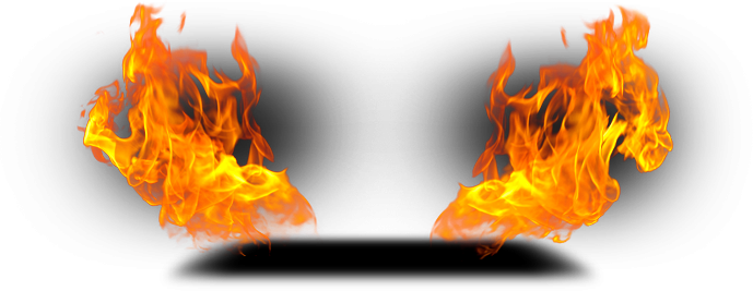 Real Flame Industry Leaders In Fireplace Heater Design - Flame (689x267), Png Download