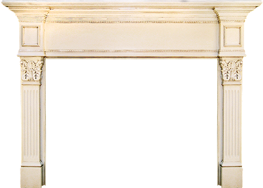 All Mantels Are Made From Scratch To Fit Your Fireplace - Fireplace Mantel (525x365), Png Download