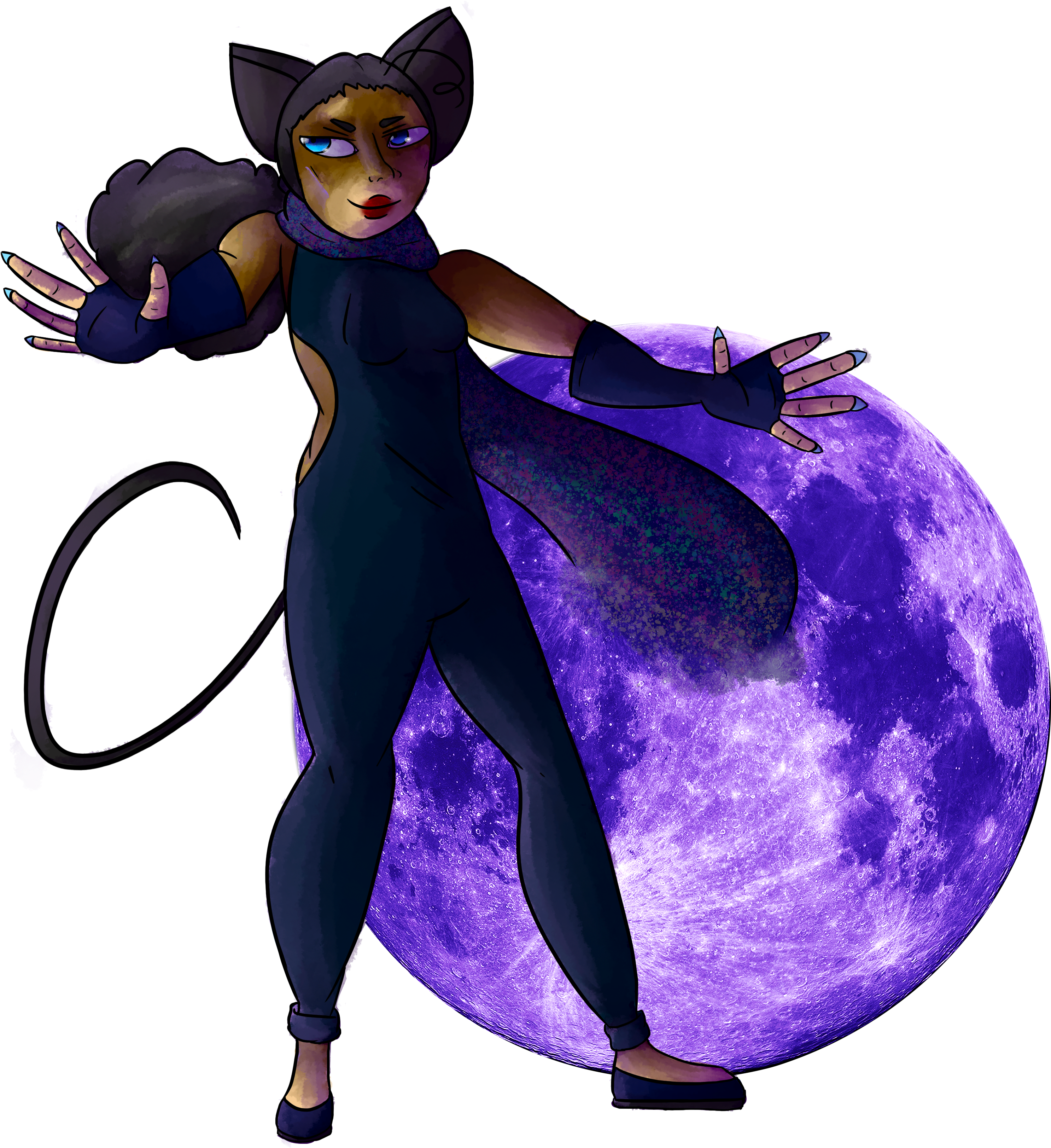 Sunshine, Magical Girl Of The Moon (3000x3600), Png Download