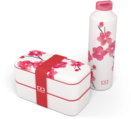 Mon Commerce - Lunch Box - Pack Blossom - Monbento Blossom (532x532), Png Download