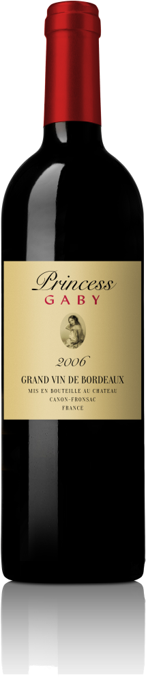 Princess Gaby 2012 Grand Vin De Bordeaux - Princess Gaby 2008 (750x1125), Png Download
