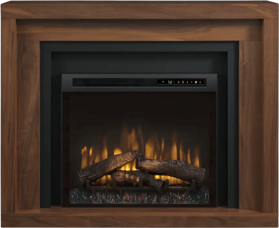 Dimplex Anthony Fireplace Mantel Gds28l8-1942wl - Dimplex Anthony Mantel Electric Fireplace With Logs (936x936), Png Download