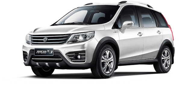 The Dongfeng Joyear X3 Is Inside The Top 60 In January - 2016 Volkswagen Tiguan White Se (600x353), Png Download