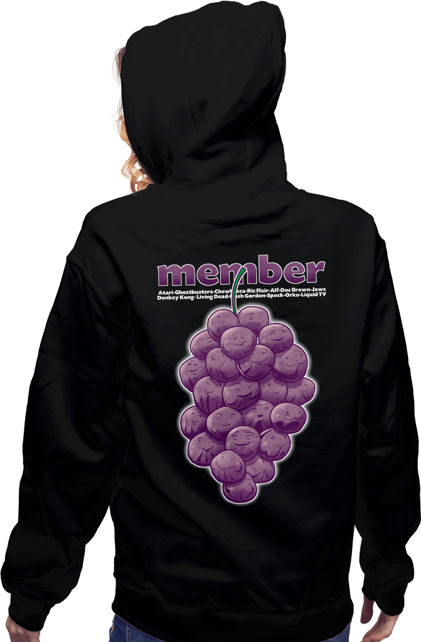 Member Berries - Hoodie (930x1294), Png Download