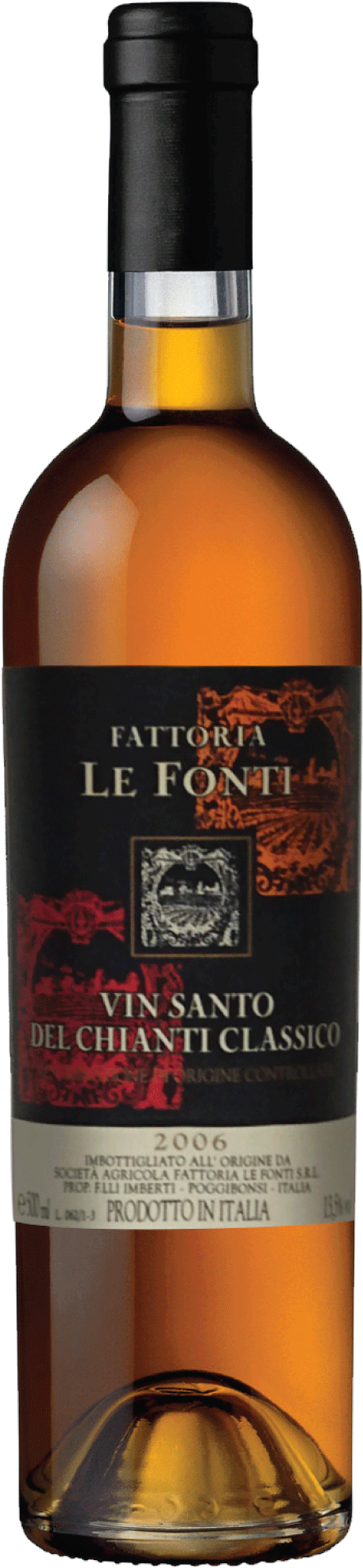 Le Fonti, Vin Santo Del Chianti Classico, - Vin Santo Antinori (800x2000), Png Download