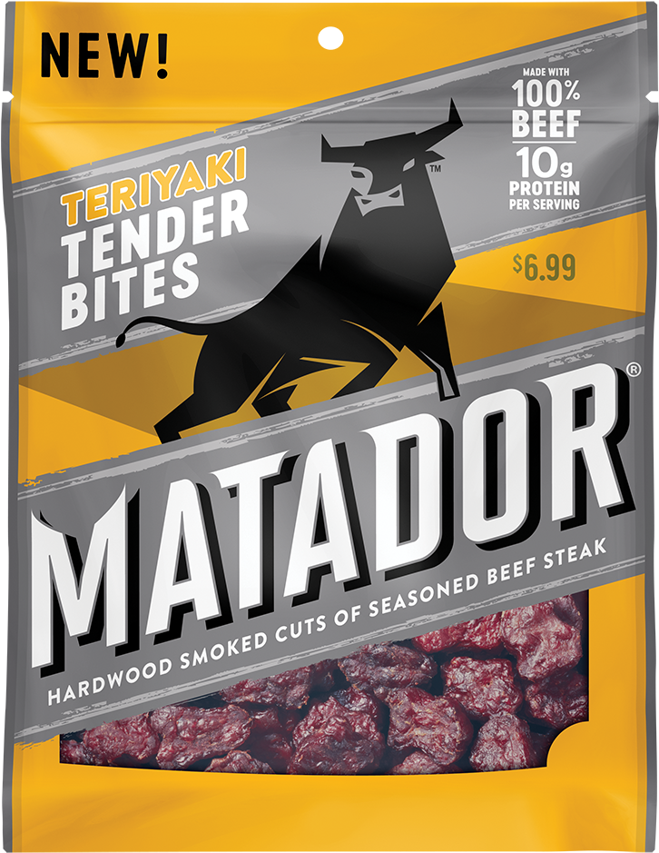Matador<sup>®</sup> Teriyaki Tender Bites - Jerky (802x1000), Png Download