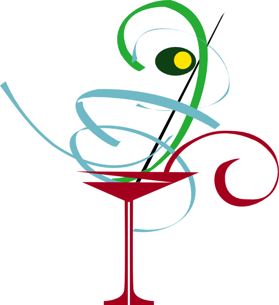 Martini Svg Clip Arts 546 X 597 Px (546x597), Png Download