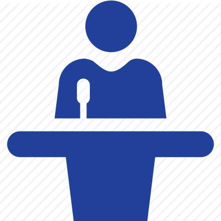 Conference Committee - Keynote Speaker Icon (440x440), Png Download