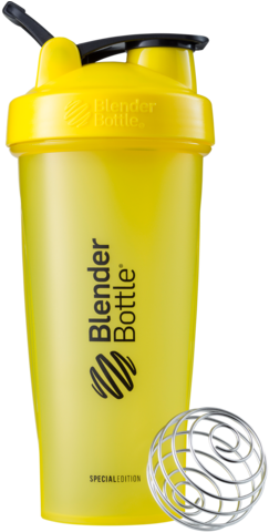 Blenderbottle 28oz "killer Bee" Special Edition - Blender Bottle Classic 28 Oz. Shaker With Loop Top (320x480), Png Download
