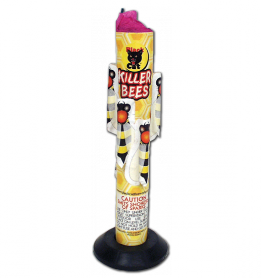Black Cat Fireworks (516x550), Png Download