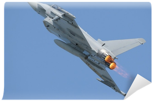 Eurofighter With Afterburner Wall Mural • Pixers® • - Eurofighter Typhoon (400x400), Png Download