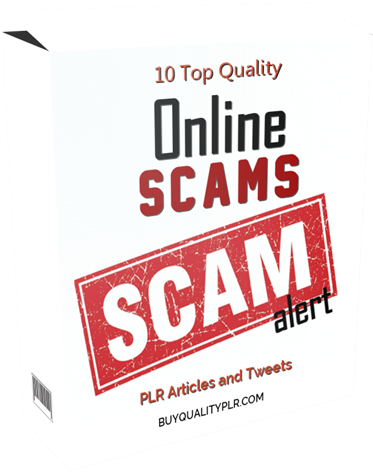 10 Top Quality Online Scams Plr Articles And Tweets - Poster (420x498), Png Download