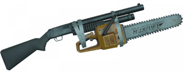 ¡la Escopeta Motosierra Especial Cqb - Shotgun (600x240), Png Download