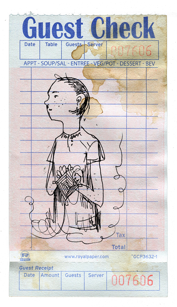 Download Her Forehead Was Placed Against The Sleeve Of Her Coat