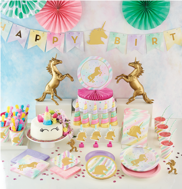 Unicornio - Unicorn Parti (1170x390), Png Download