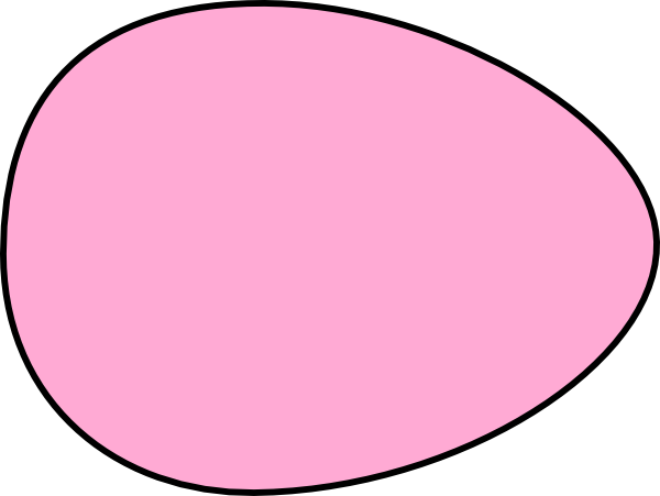 Download Free Printable Clipart And Coloring Pages - Pink Easter Egg Clipart (600x451), Png Download